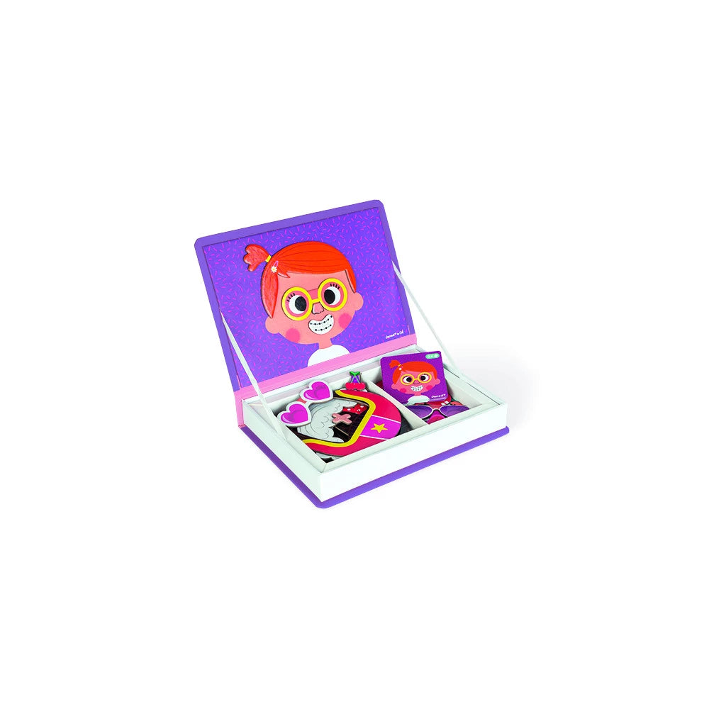 Magneti’Book Crazy Faces Ragazza - 55 Magneti