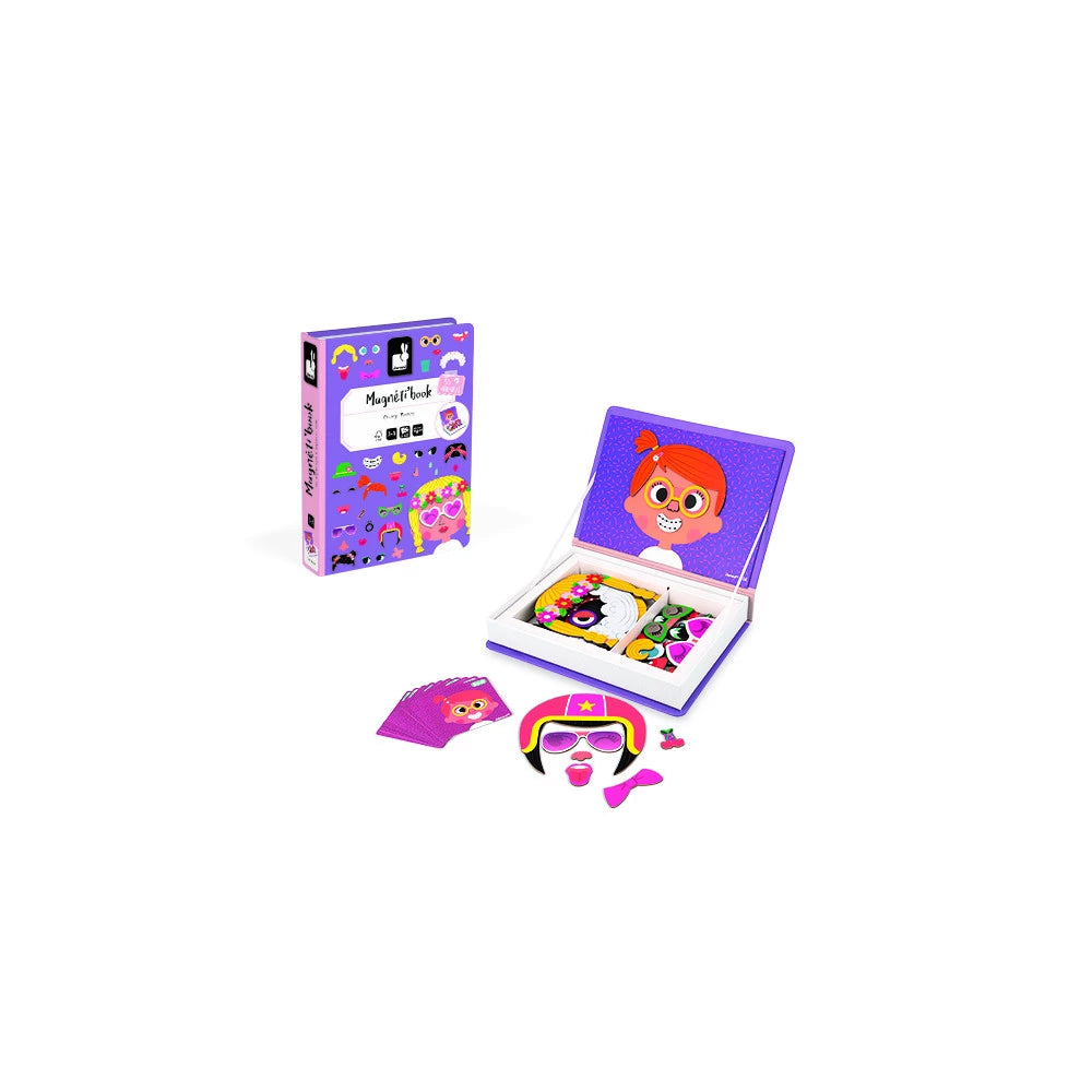 Magneti’Book Crazy Faces Ragazza - 55 Magneti