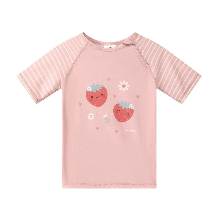T-shirt Nuoto Protezione Solare - Strawberries