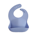 Bavaglino In Silicone Con Tasca - Powder Blue
