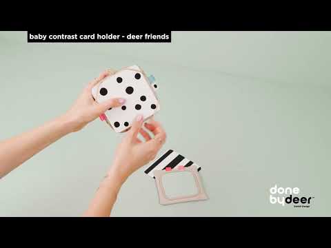 Gioco Da Appendere Multisensoriale - Portacarte A Contrasto