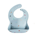 Bavaglino In Silicone Con Tasca - Macchinine
