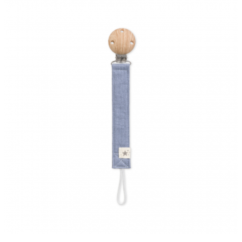 Catenella Portaciuccio 100% Cotone - Blu