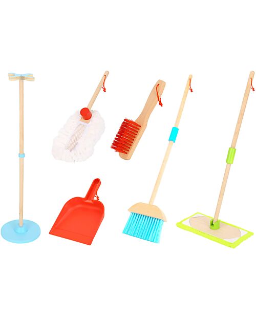 Set Pulizia in Legno