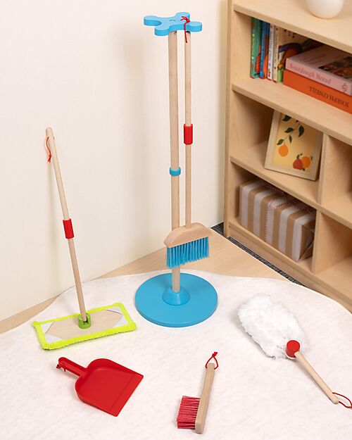 Set Pulizia in Legno