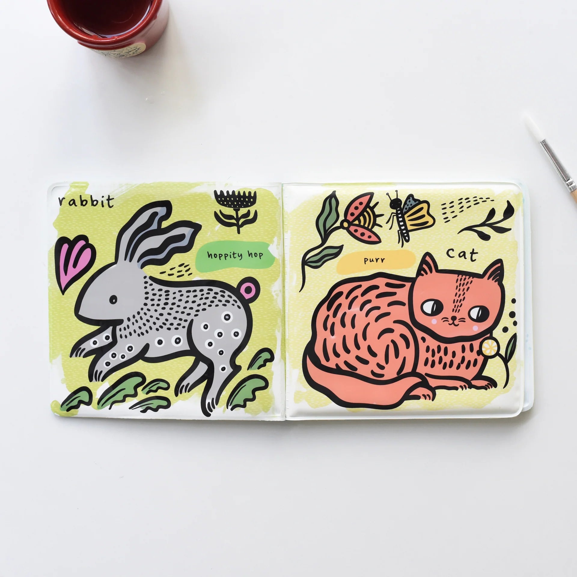 Libro Da Bagno Color Me - Pets