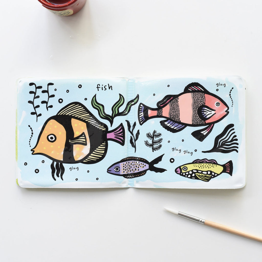 Libro Da Bagno Color Me - Ocean