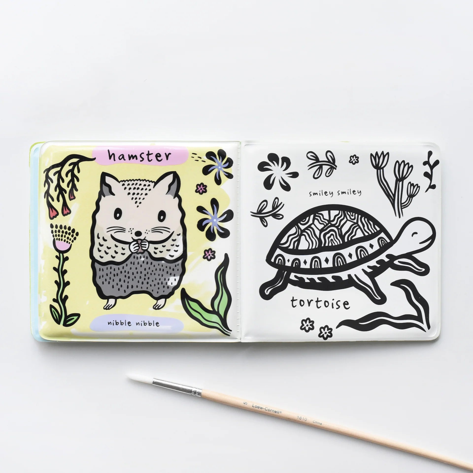 Libro Da Bagno Color Me - Pets